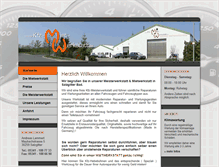 Tablet Screenshot of kfz-miet-werkstatt.de